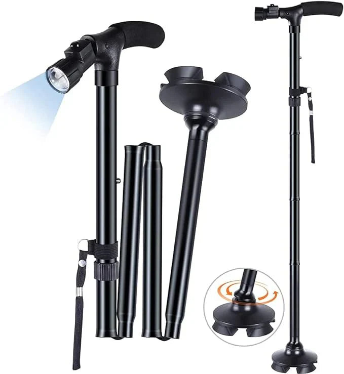 Bastón Plegable con luz LED - NeroPro™