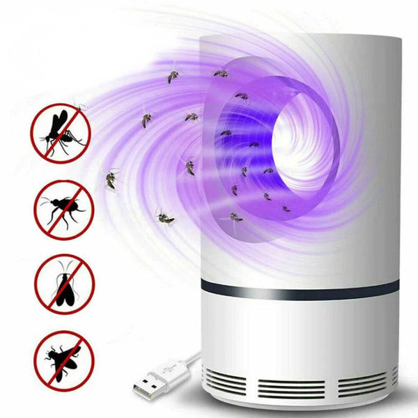 Lampara Matamosquitos con Tecnología Biónica y Luz Violeta