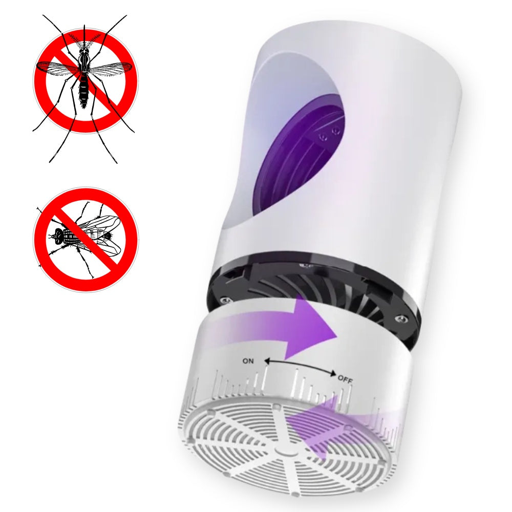 Lampara Matamosquitos con Tecnología Biónica y Luz Violeta
