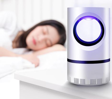 Lampara Matamosquitos con Tecnología Biónica y Luz Violeta