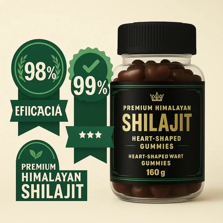 Shilajit Puro – Fórmula Premium en Gomas