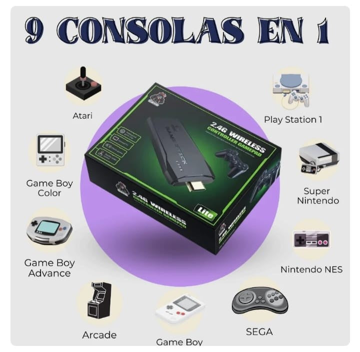 CONSOLA RETRO 90s