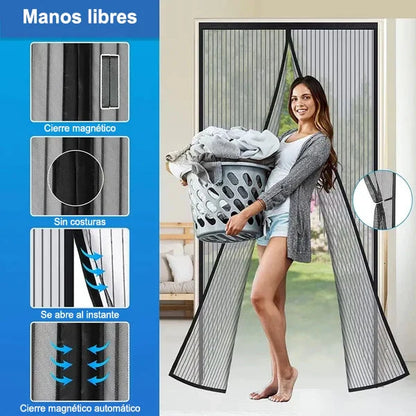 Cortina Magnética Anti Insectos - Magic Mesh™