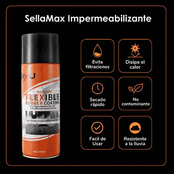 Impermax - Spray Impermeabilizante 450ml [Años de Durabilidade]